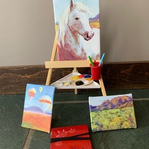 Retired American Girl Sage Art Set